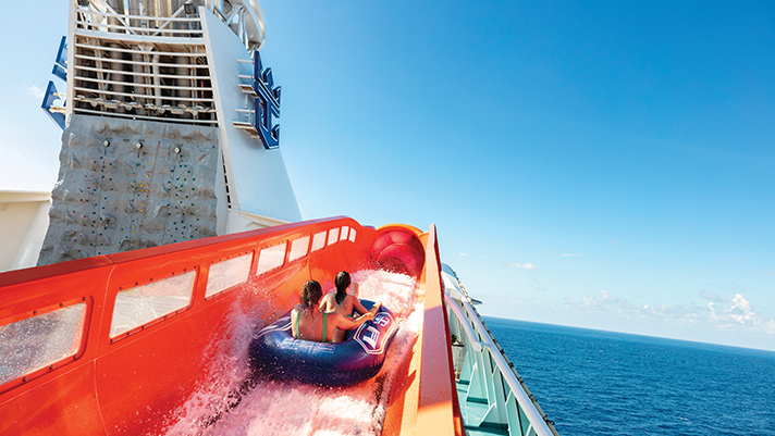 Have some fun riding down waterslides onboard Navigator of the Seas
