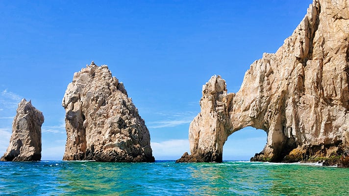 Discover the famous Arch in Cabo San Lucas.