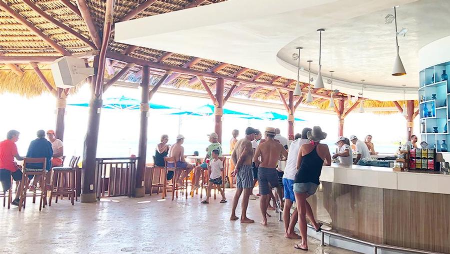 A bar at Club Med Punta Cana